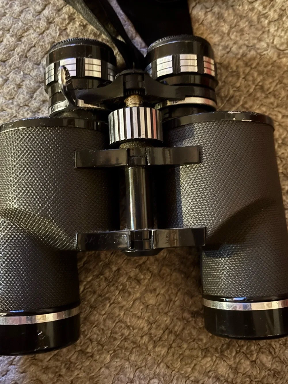 Vintage Jason Statesmant Model 165 Zoom Binoculars 7.5x-15x40 Case Harness Teste